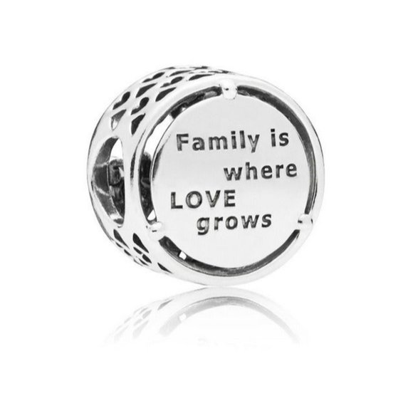 New Pandora Family Roots S925 ALE Pendant Charm Bead 797590 - Picture 2 of 4